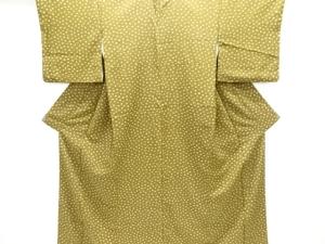 花模様小紋着物